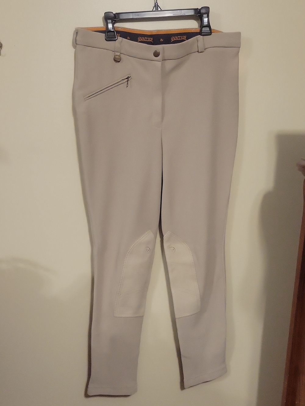 Ovation Equestrian Breeches - Light Beige Riding Pants